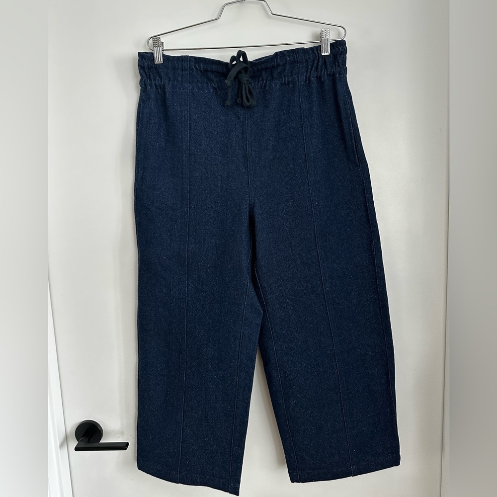 Kordal Studio Indigo Denim Drawstring Pant